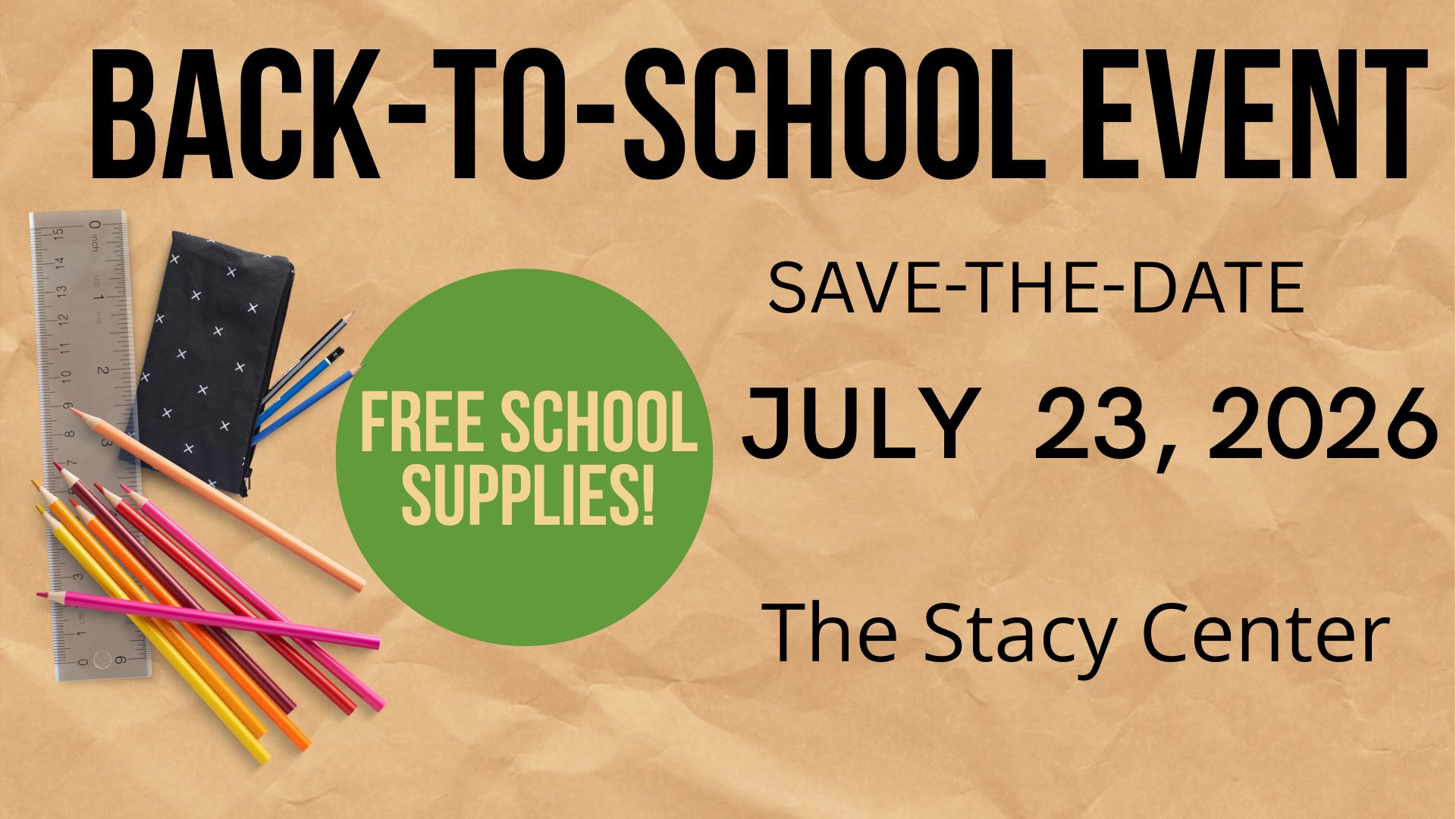 Back to School Event
