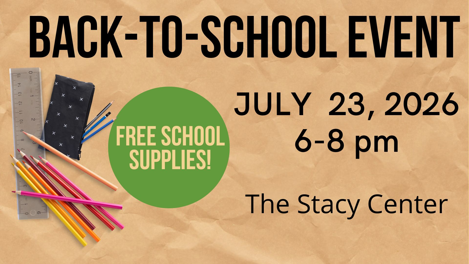 Back to School Event