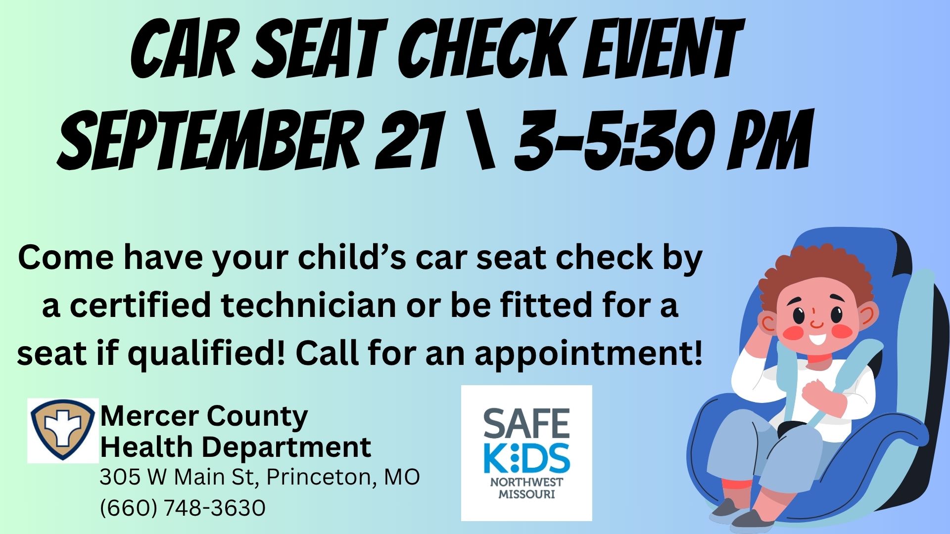 Car Seat Check Event